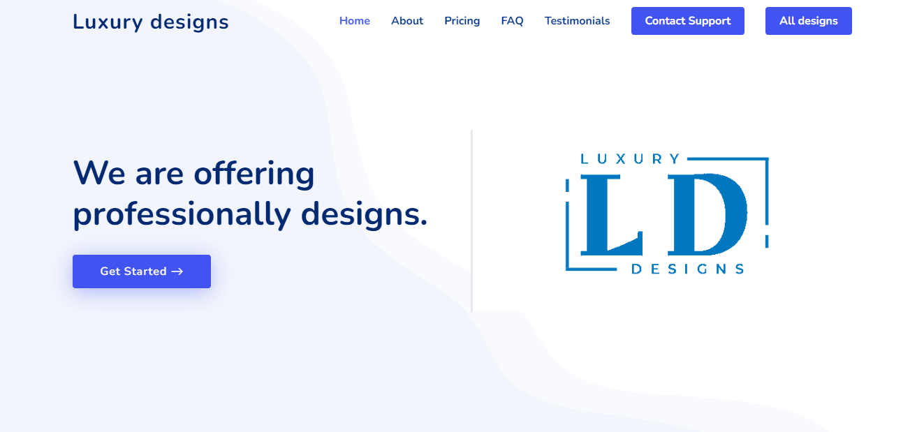 LD Designs Website